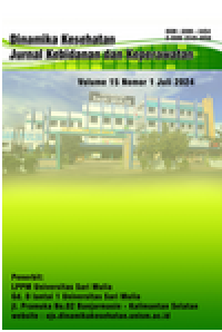Image of Dinamika Kesehatan: Jurnal Kebidanan dan Keperawatan