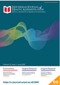 Image of Indonesian Journal of Health Administration