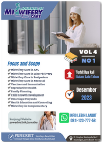 Image of Journal of Midwifery Care